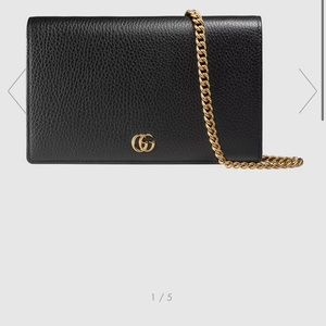 Gucci GG Marmont leather mini chain bag